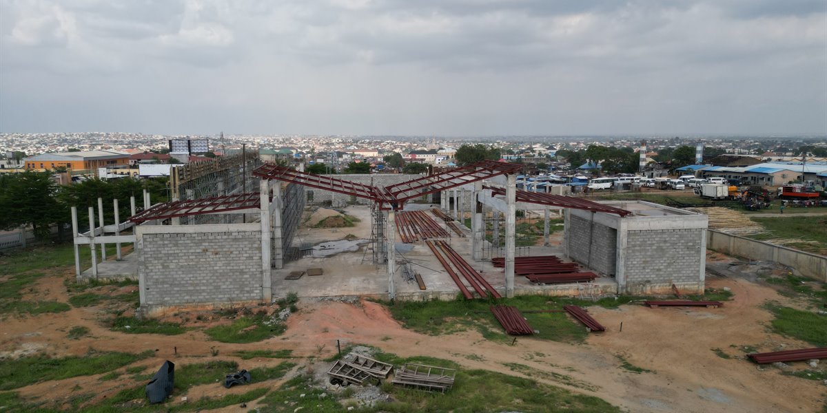 Karu Mall, Abuja construction progress 3