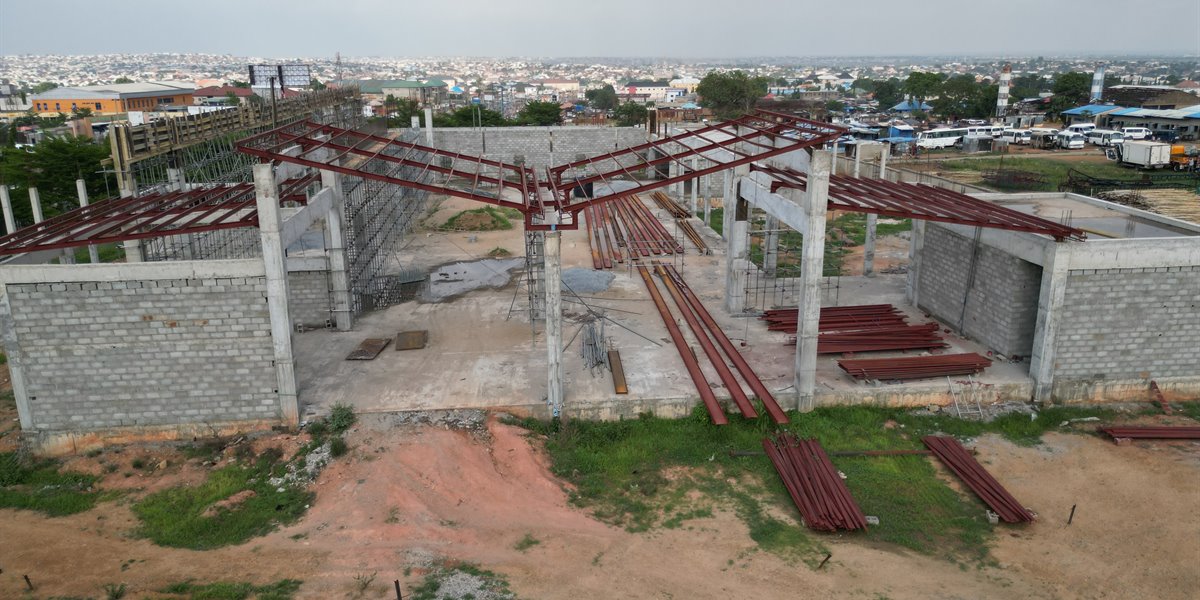 Karu Mall, Abuja construction progress 4