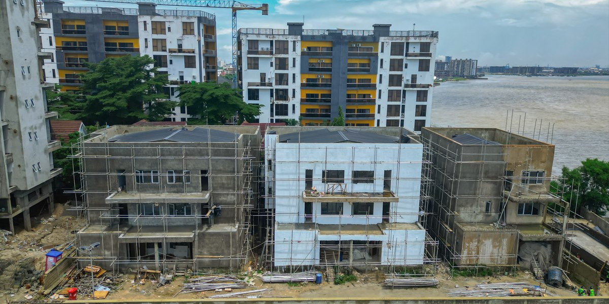Riveria Residences, Ikoyi construction progress 1