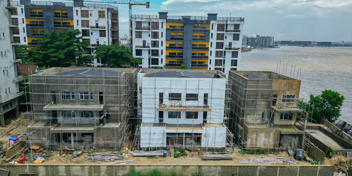 Riveria Residences, Ikoyi construction progress 2