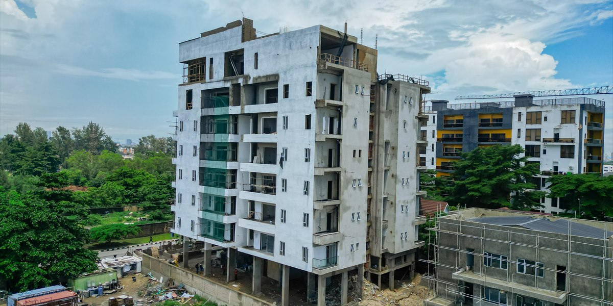 Riveria Residences, Ikoyi construction progress 3