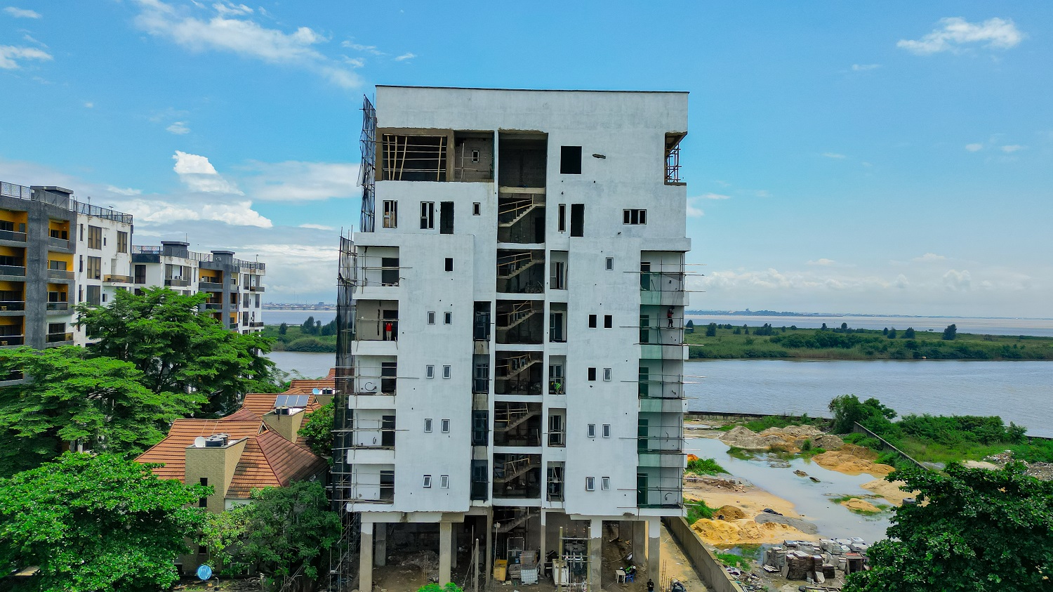 Riveria Residences, Ikoyi construction progress 5