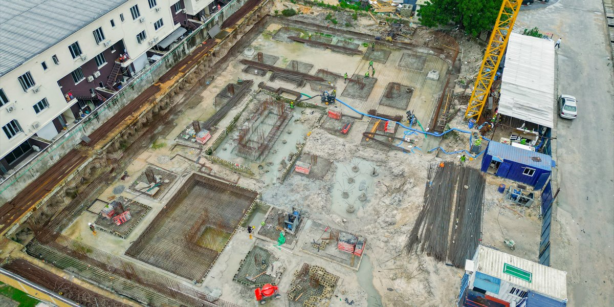 Lekki Palisade aerial site view