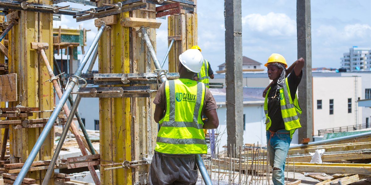 Beronia, Ikoyi construction site