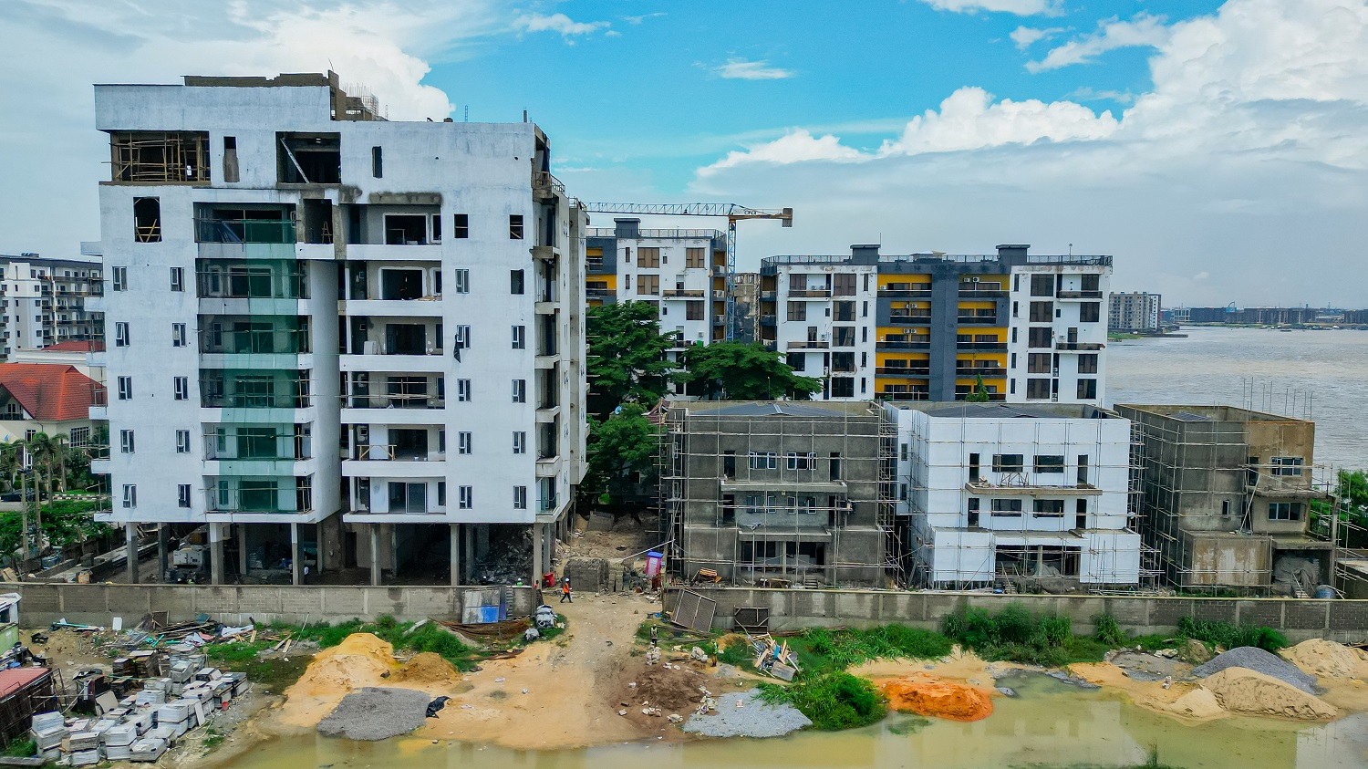 Riveria Residences, Ikoyi construction progress 1